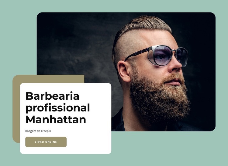 barbearia premium no centro de manhattan Landing Page