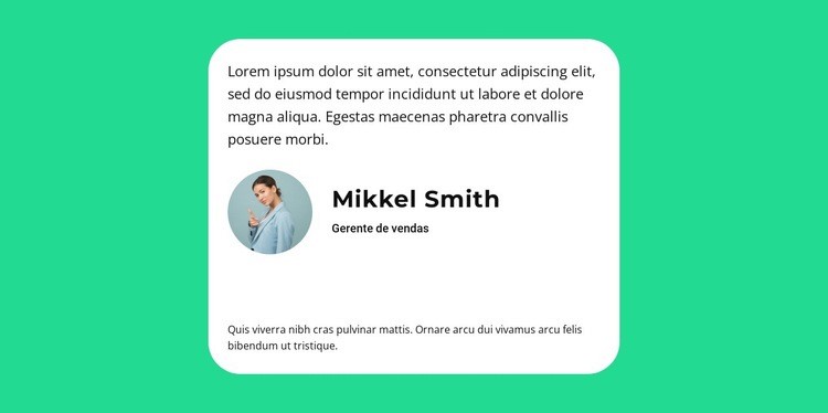 O que o crítico diz Landing Page