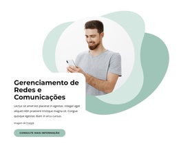 Gerenciamento De Redes E Comunicações - Tema WordPress Fácil De Usar