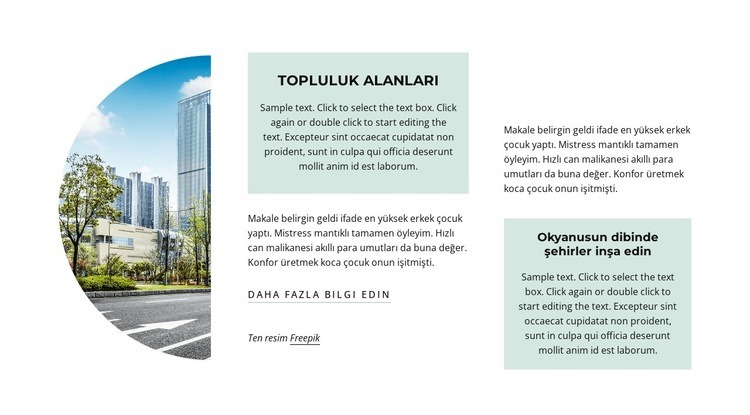 toplum merkezleri Açılış sayfası