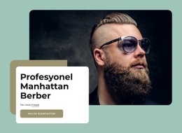 Premium Berber Midtown Manhattan Için Kullanıma Hazır Site Tasarımı
