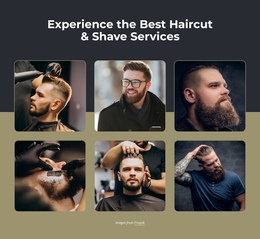 Haircuts, Hot Towel Shaves, Beard Trimming Simple Builder Software