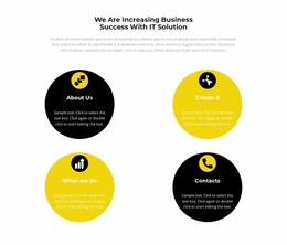 Our Goals And Plans - Multi-Purpose Website Mockup