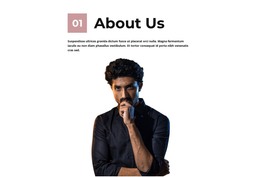 HTML Web Site For Let'S Talk About Project