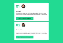 Duas Opiniões De Especialistas - Modelo HTML Gratuito