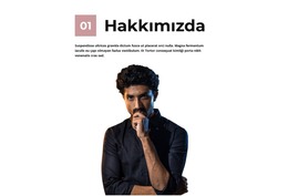 Proje Hakkında Konuşalım Için HTML Web Sitesi