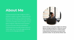 Premium Website Design For About Myself