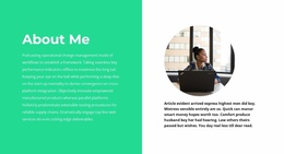 About Myself - Free Website Builder