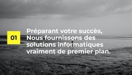 Commencer - Page De Destination Pour N'Importe Quel Appareil