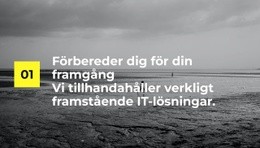 Att Börja - Professionellt Utformad