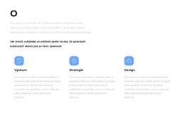 O Našich Strategiích – Šablona Stránky HTML