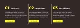 Drei Fakten – Moderne HTML5-Vorlage