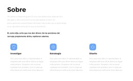 Sobre Nuestras Estrategias Plantilla Html Básica Con CSS