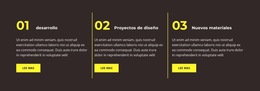 Tres Hechos - Plantilla De Sitio Web Gratuita