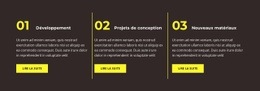 Trois Faits - Online HTML Page Builder