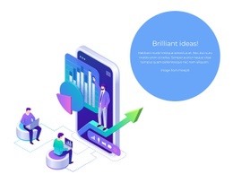 Design in charts - Html Code Example by Nicepage