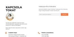 Készen Állunk A Találkozásra - HTML Oldalsablon