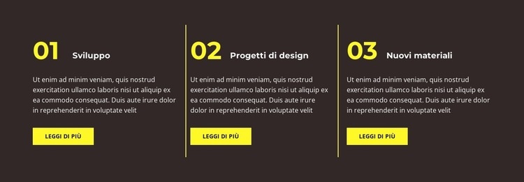 Tre fatti Progettazione di siti web