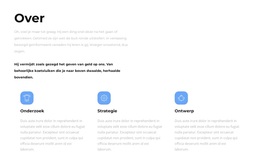 Over Onze Strategieën - Gratis Download Van WordPress-Thema