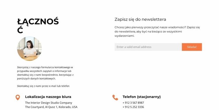 Jesteśmy gotowi na spotkanie Szablon HTML5