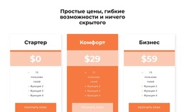 Выберите Свою Цену – Бесплатные Шаблоны Тем HTML5