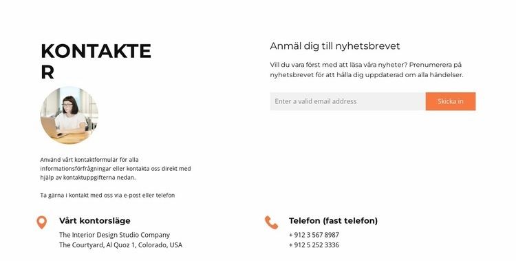 Vi är redo att träffas CSS -mall