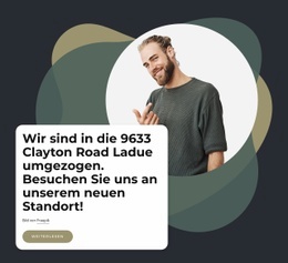 Exklusive Landingpage Für Neuen Ort