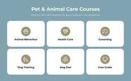 Pet Care Courses - Professional Wysiwyg HTML Editor