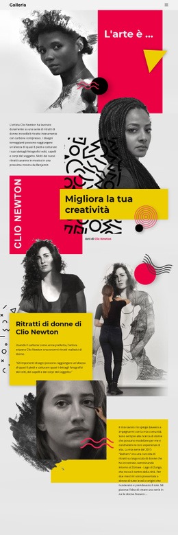 Clio Newton - Modello HTML5