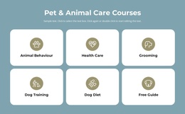 Pet Care Courses - Multipurpose Joomla Template