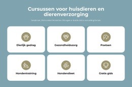 Cursussen Dierenverzorging - Eenvoudige Landingspagina