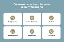 Cursussen Dierenverzorging - WordPress-Thema