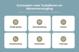 Websiteontwerper Voor Cursussen Dierenverzorging