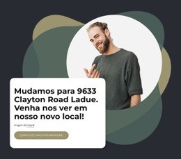 Designer De Site Para Nova Localização