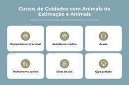 Designer De Produto Para Cursos De Cuidados Com Animais De Estimação