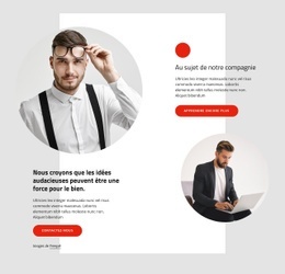 Stratégie De Marque Et Client - HTML Template Generator