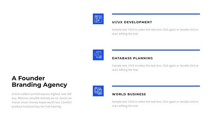 Best business plan Homepage Design
