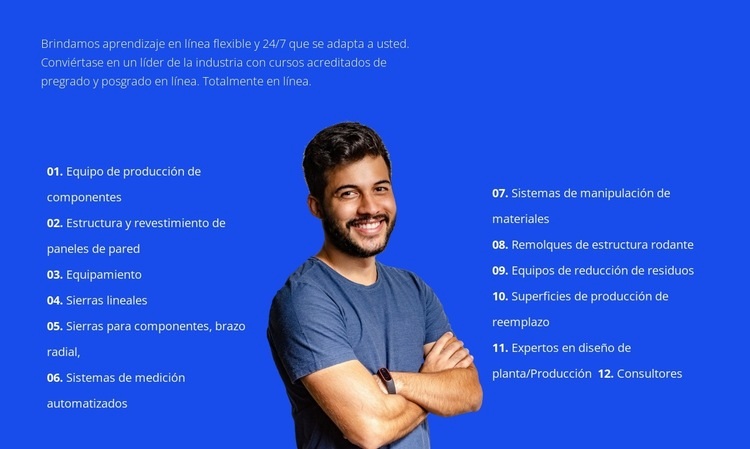 Por puntos sobre el proceso Creador de sitios web HTML