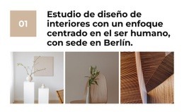 Interior En Tono Cálido - Página De Destino Personalizada