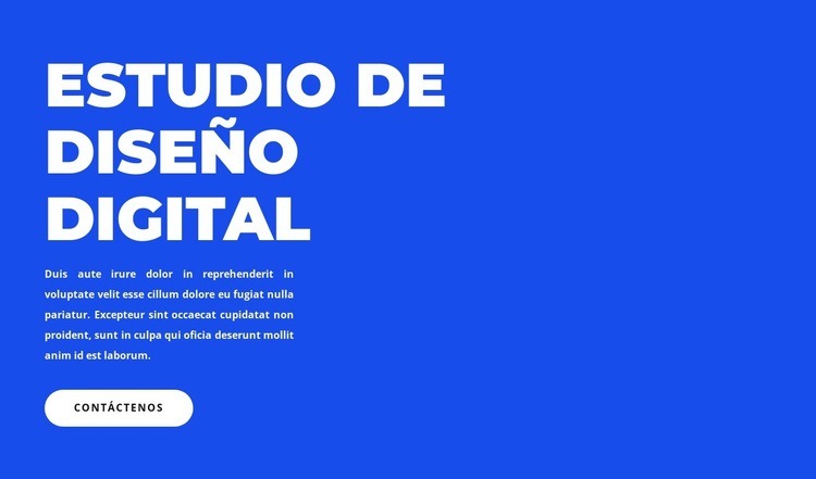 Enfoque moderno Plantilla HTML5