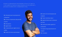 Per Punti Sul Processo - Pagina Di Destinazione HTML5