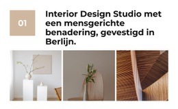 Interieur In Warme Toon - Eenvoudig Websitemodel