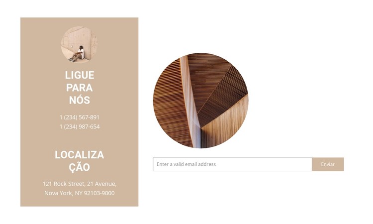 Dados do estúdio interior Template CSS