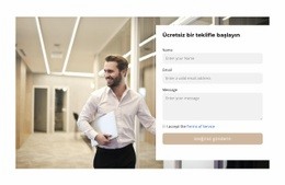 Form Aracılığıyla Bize Ulaşın Için En İyi Web Sitesi Tasarımı