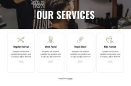 Most Creative HTML5 Template For Beard Sculpting And Facials