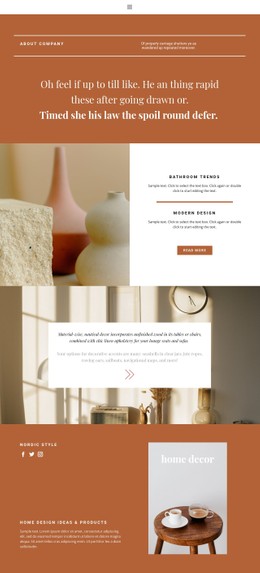 Interior Solutions Simple CSS Template