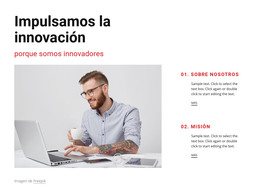 Somos Innovadores - Plantilla De Una Página