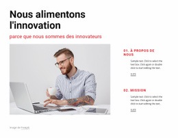 Nous Sommes Des Innovateurs - Conception Web Polyvalente