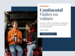 Concepteur De Site Web Pour Visites En Voiture Continentales