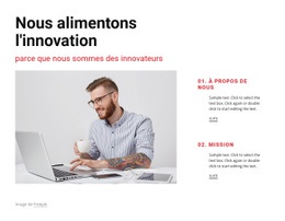 Nous Sommes Des Innovateurs